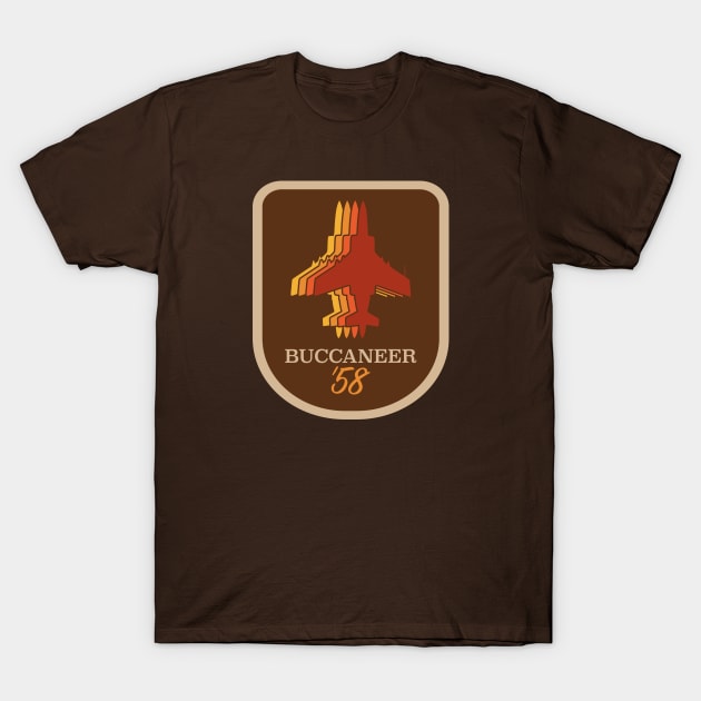 Blackburn Buccaneer T-Shirt by Tailgunnerstudios